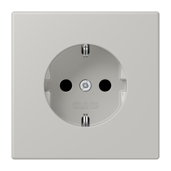 Jung LC1520N205, SCHUKO Steckdose, 16 A 250 V ~, ohne Krallen, Serie LS, gris clair 31