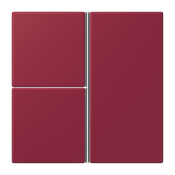 Jung LC403TSA255, Tastensatz 3fach, F40, Serie LS, le rubis