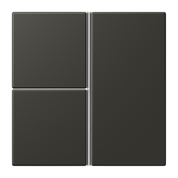 Jung LC403TSA259, Tastensatz 3fach, F40, Serie LS, ombre naturelle 59
