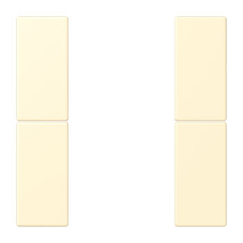 Jung LC502TSA201, Tastensatz 2fach, F50, Serie LS, blanc