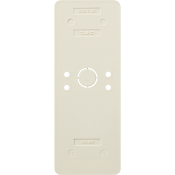 Jung 328-626, Bodenplatten für die Serie AP 600 3fach, für 3fach-Kombinationen Art.-Nrn.: 626 A .., 625 A .., AP 600, weiß