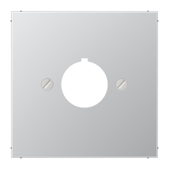 Jung AL2964, Abdeckung für Befehlsgeräte mit 22,5 mm Ø, Serie LS, Aluminium