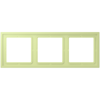 Jung LCZ983BF222, Rahmen, 3-fach, LS ZERO, vert jaune clair