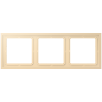 Jung LCZ983BF223, Rahmen, 3-fach, LS ZERO, ocre