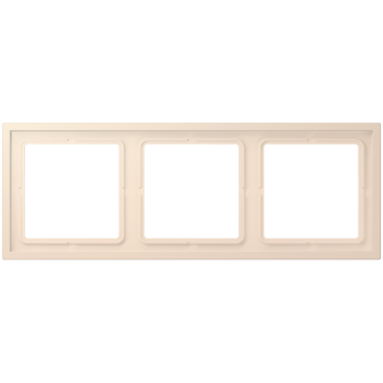 Jung LCZ983BF226, Rahmen, 3-fach, LS ZERO, orange pâle