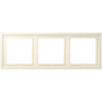 Jung LCZ983BF245, Rahmen, 3-fach, LS ZERO, blanc ivoire