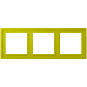 Jung LCZ983BF249, Rahmen, 3-fach, LS ZERO, vert olive vif