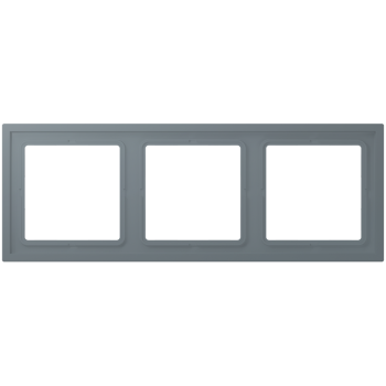 Jung LCZ983BF251, Rahmen, 3-fach, LS ZERO, gris 59