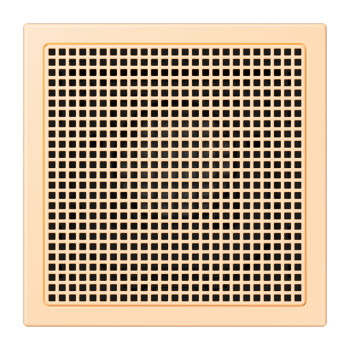 Jung LSMLC4223, Lautsprechermodul, Serie LS, ocre