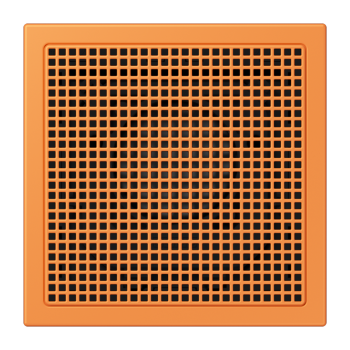 Jung LSMLC4225, Lautsprechermodul, Serie LS, orange clair