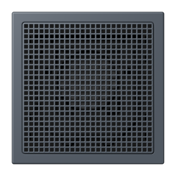 Jung LSMLC4262, Lautsprechermodul, Serie LS, gris fonce 59