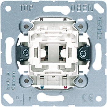 Jung 533U, Taster, 1-pol. Wechsler mit N-Klemme, 10 A 250 V ~