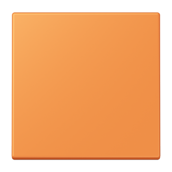 Jung ENOLC990225, EnOcean Funk-Wandsender 2-kanalig, Serie LS, orange clair