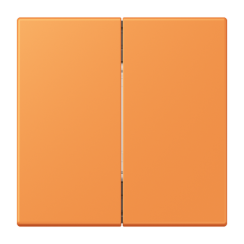 Jung BLELC995225, Bluetooth® Low Energy Funk-Wandsender 4-kanalig, Serie LS, orange clair