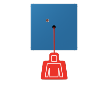 Jung NRSLC0834ZT211, Notrufsystem Zugtaster, Serie LS, bleu céruléen 31