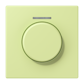 Jung LC1940KO5222, Abdeckung mit Lichtleiter für KNX Drehsensor, Serie LS, vert jaune clair