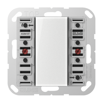 Jung A52941ST,KNX Tastsensor-Modul Universal, 4fach, F50, Serie AS/A