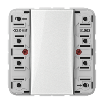 Jung CD52941ST,KNX Tastsensor-Modul Universal, 4fach, F50, Serie CD