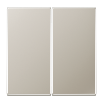 Jung ES2995, Wippe 2fach, Serie LS, Edelstahl