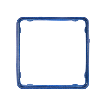 Jung CDP81BLM, Applikations-Rahmen, CD PLUS, blau-metallic (magic)