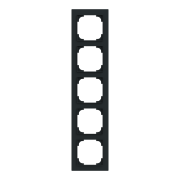 Busch Jaeger 1725-45M, Abdeckrahmen 5-fach (2CKA001754A4872)