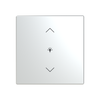 Busch Jaeger LFDW/A.1.63.11-866, Abdeckung als Wippe 1-fach mit Symbol Dimmen"(2CKA006199A0198)"