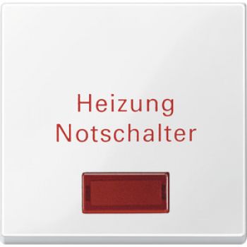 Merten 432919,Wippe für Heizungs-Notschalter, polarweiß glänzend, System M