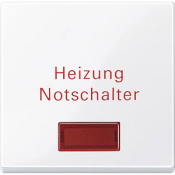 Merten 432925,Wippe für Heizungs-Notschalter, aktivweiß glänzend, System M