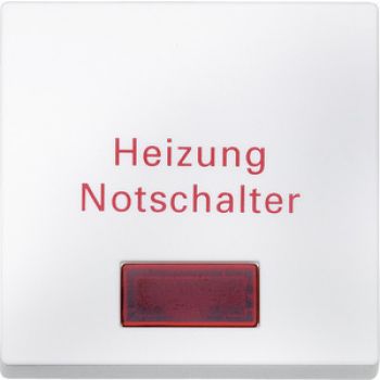 Merten 433919,Wippe für Heizungs-Notschalter, polarweiß, System M