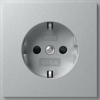 Gira 445365 SCHUKO-Steckd. SH (IP20) Gira TX_44 F Alu