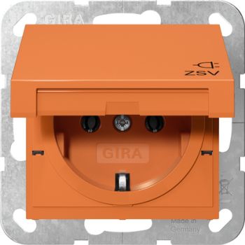 Gira 4454109 SCHUKO-Steckd. KD ZSV System 55 Orange