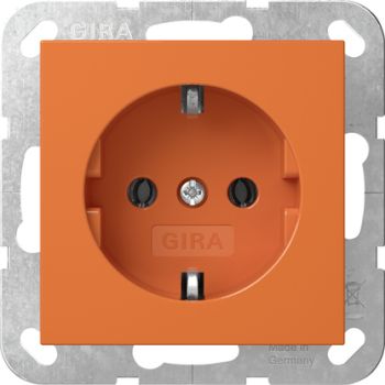 Gira 4455109 SCHUKO-Steckd. System 55 Orange