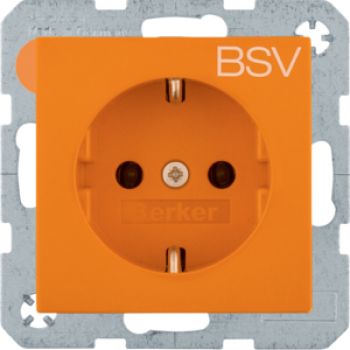 Berker 47238917, Steckdose SCHUKO BSV EHBS S.1 glzd or