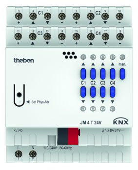 Theben JM 4 T 24V KNX (4940260)