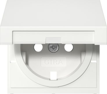 Gira 494227 Abd. SCHUKO-Steckd. KD + SH System 55 Reinweiß m