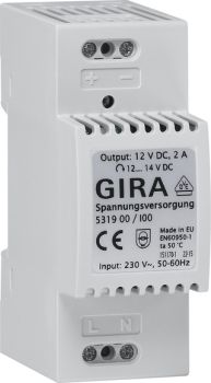 Gira 531900,Spannungsvers. DC 12 V 2 A REG Elektronik