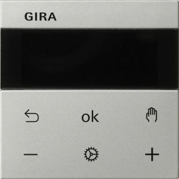 Gira 5393600,S3000 RTR Display System 55 Edelstahl