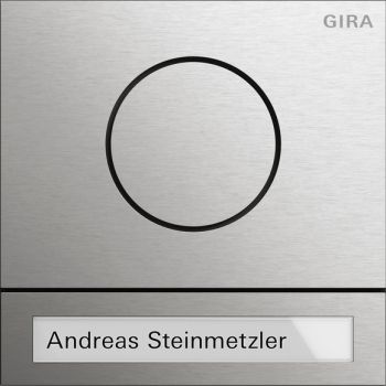 Gira 5565914,Türstationsmod. System 106 Edelstahl V4A