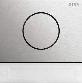 Gira 5569920,Türstationsmod. IBN-Taste System 106 Edelstahl