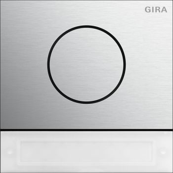 Gira 5569926,Türstationsmod. IBN-Taste System 106 Aluminium
