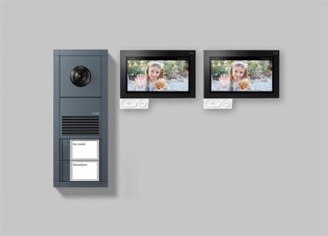 Siedle SET VVA 700-2 AG Vario mit Axiom Video-Sprechanlagen-Set (210013013-00)
