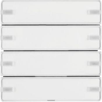 Berker 80144329, Tastsensor 4f Komf m BF KNX Q.x pw samt