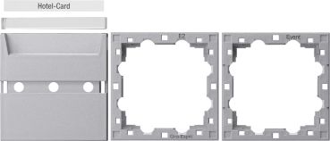 Gira 810626,Zub. Hotel-Card System 55 F Alu