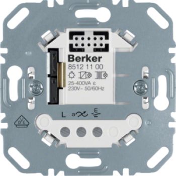 Berker 85121100, Universal-Schalteinsatz 1fach 2-Draht