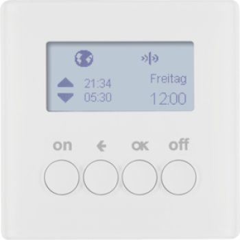 Berker 85745229, KNX-Funk Zeitsch.uhr quickl Q.1/Q.3 pw