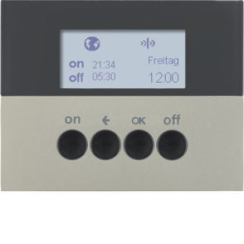 Berker 85745273, KNX-Funk Zeitsch.uhr quickl K.5 Es