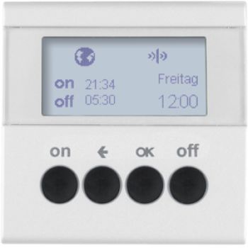 Berker 85745288, KNX-Funk Zeitsch.uhr quickl S1/B3/7 pw