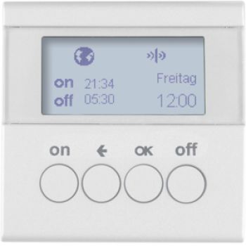 Berker 85745289, KNX-Funk Zeitsch.uhr quickl S1/B3/7 pw