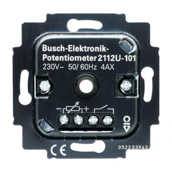 Busch Jaeger 2112 U-101 Einbau-Elektronik-Potentiometer ,2CKA006599A2035