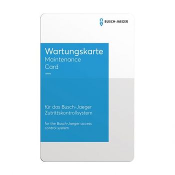 Busch Jaeger D080MC-03 Wartungskarte ,2CKA008300A0998